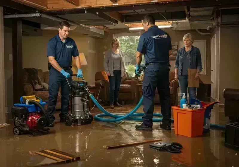 Basement Water Extraction and Removal Techniques process in La Monte, MO